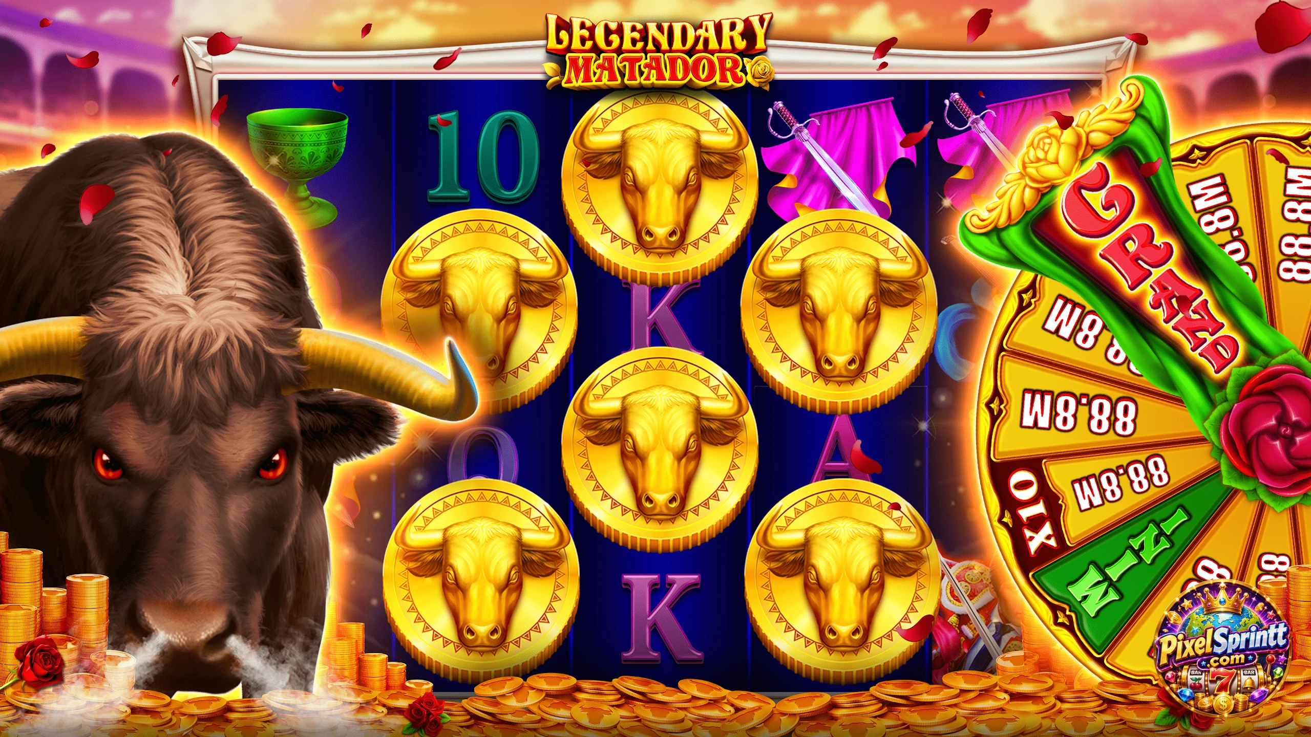 Jackpot World daily drop screenshot